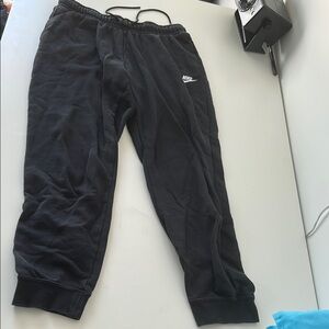 Nike Black Jogger Sweatpants Relaxed Fit